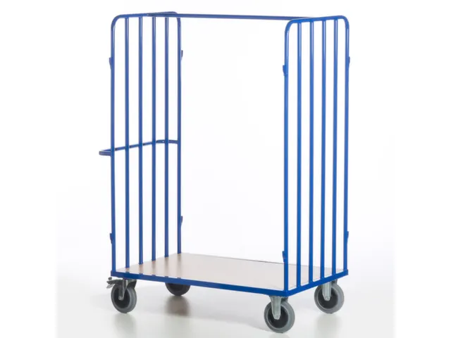 chariot de transport de colis,force 600kg,plateau Lxl 1200x800mm