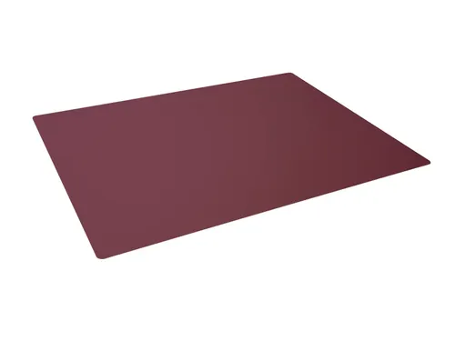 Schrijfonderlegger Rood 650x500 mm med siergroef PP opaak