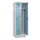 locker voor scheiding van kleding,HxBxD 1950x600x500mm,2vak