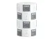 Poetspapier Katrin Plus klein 2-laags 261 vel wit 2634 Pallet