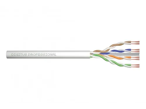 CAT 6A U-UTP Ruwe Patchkabel Lengte 100m doos AWG 26/7 LSZH SX Grijs