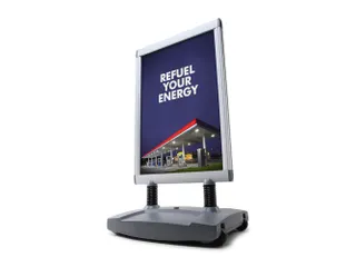Stoepbord A1 Windtalker Excel Plastic Voet - 1