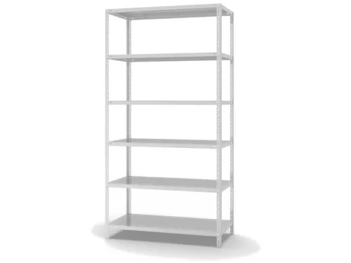 magazijnstelling,grondveld,HxBxD 2500x1356x626mm,vaklast 350kg