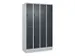 dubbeldekse locker,HxBxD 1950x1200x500mm,4x2vak.,vak B 300mm