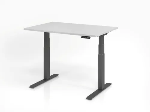 Elektrisch in hgte vst. zit-sta-bureau,HxBxD 640-1290x1200x800mm