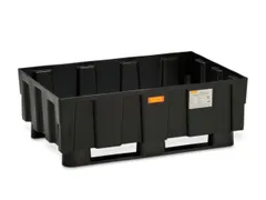 PE-opvangbak,v. 1x200l vat,opvangvol. 250l,HxBxD 430x1205x805mm