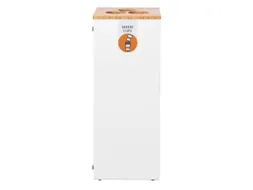 Afvalinzamelingsunit Lune Paxa Large Bekerbak 65 Liter Wit Bamboe