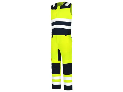 Tricorp 753007 hi-vis Bicolor Bodybroek fluo geel/blauw maat 56