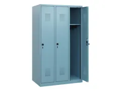 schoollocker,HxBxD 1530x900x500mm,3vak,vak B 300mm,draaigrendel