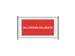 Hekwerkbanner 200x100 cm Rood met Franstalige Print Nous Recrutons