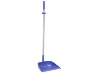 Vikan Hygiene stofblik 33cm met rechtopstaande steel 75cm Paars - 1