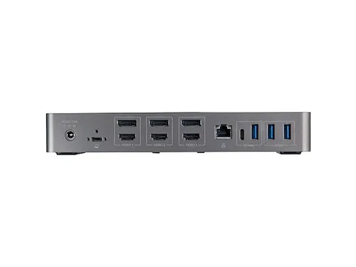 StarTech Hybride Dock Universeel USB-C USB-A Triple 4K HDMI DP 85W