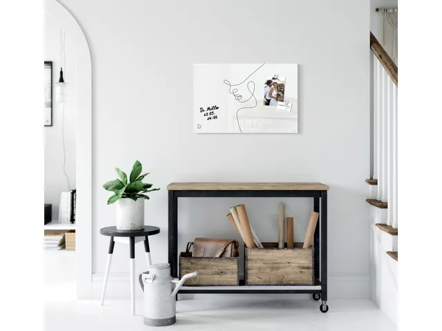 Glas Magneetbord Sigel Artverum Line Art 60x40cm