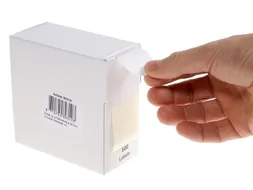 Etiketten Op Rol 35mm Wit Met Dispenser 500 Stuks