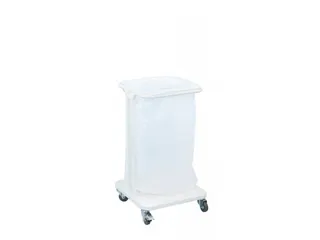 Verrijdbare Afvalzakhouder Saekko Boy 40 Liter Wit - 2