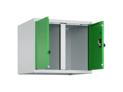 opzetkast,v. locker voor scheiding van kleding,2vak.,vak B 300mm