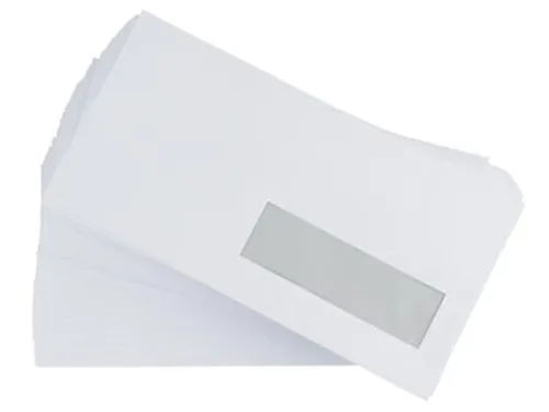 Enveloppen Gallery 110x220mm Venster Rechts 30x100mm Zelfklevend