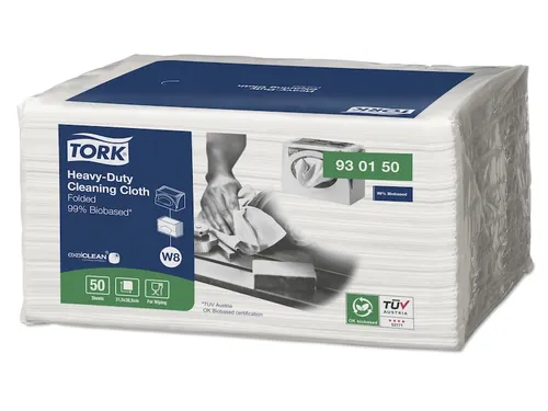 Tork 930150 Heavy-Duty Reinigingsdoek 99% Biobased 400 Stuks