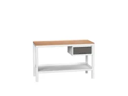 werkbank,HxBxD 930x1500x600mm,multiplexblad,4voeten,uitrusting: lade