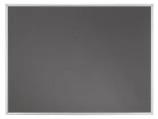 Presentatiewand Hxb 150X120Cm Aluminium Frame Grijze Vilt - 2