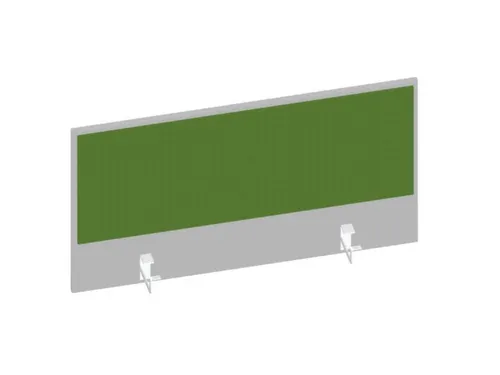 baliepaneel v. bureau aanbouw achter MP-lichtgrijs BN7048-groen 1000mm