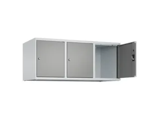 opzetkast,v. locker,3vak.,vak B 400mm,HxBxD 500x1200x500mm - 1
