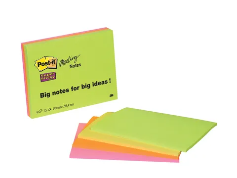 Meeting notes 45 vel 101 x 152 mm
