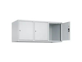opzetkast,v. locker,3vak.,vak B 400mm,HxBxD 500x1200x500mm - 1