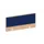 baliepaneel,v. bureau,aanbouw achter,B 1000mm,NE-esdoorn,BN6016-blauw
