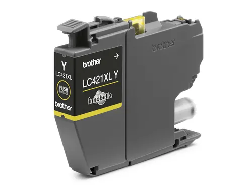 Inktcartridge Brother LC-421XLY geel