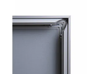 Design Kliklijst Compasso A0 Rechte Hoeken 37mm Zilver - 3