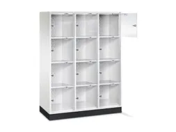 grootvolume-lockersysteem,HxBxD 1750x1220x500mm,3x4vakken,cil.-slot