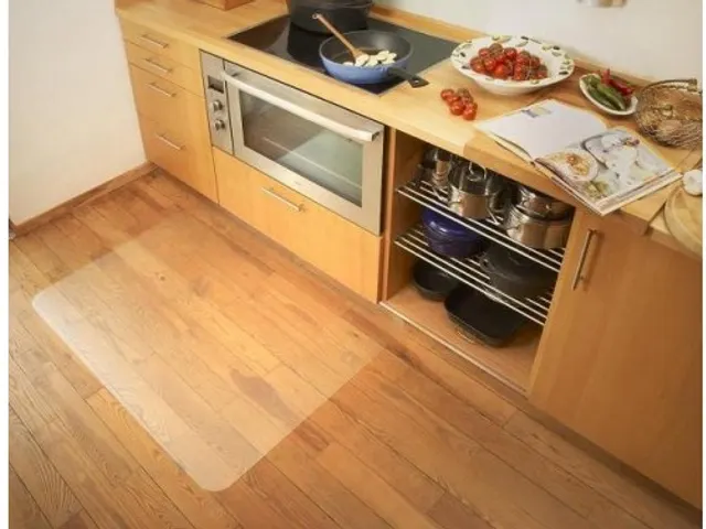 Stoelmat Polycarbonaat Voor Harde Vloeren 90x120cm