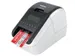 Etiket Brother DK-22251 62mm 15-meter zwart/rood