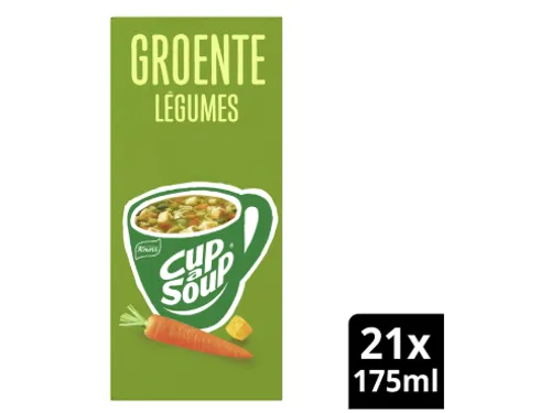 Cup a Soup Knorr groente 175ml doos 21 stuks