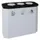 afvalverzamelstation,3x45l,HxBxD 830x950x355mm,3opening(en)