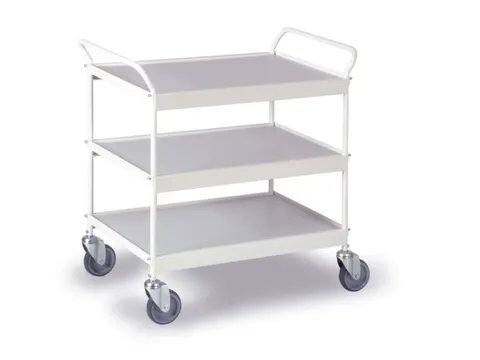 Tafelwagen Draagverm. 150kg Laadvl. Lxb 785x500mm 3 Etages Puurwit