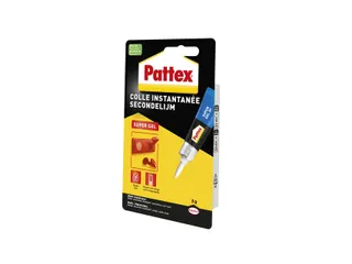 Secondelijm Pattex super gel tube 3gram op blister - 3