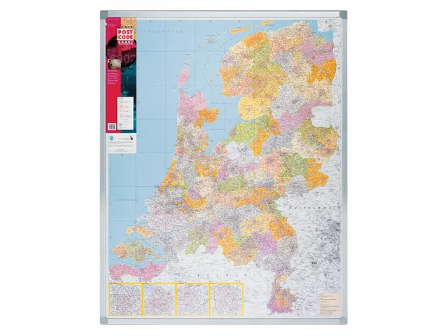 Postcodekaart Nederland