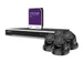 4MP IP-Videobewakingsset - 8-Kanaals NVR-Recorder - 4 x Zwarte IP DOM