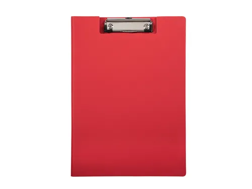 Klembordmap MAULbalance A4 versterkt karton rug 8mm rood