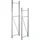 standaard,v. breedvakstelling,HxD 3000x600mm,veldlast 3900kg,verzinkt
