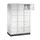 grootvolume-lockersysteem,RAL 7035,HxBxD 1950x1220x600mm,3x5vakken