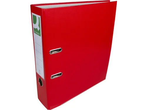 Q-connect ordner A4 PP en karton 80mm rug Rood