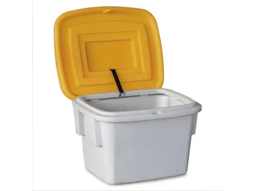 strooigoedbak,60l,HxBxD 450x620x510mm,PE,grijs,deksel oranje