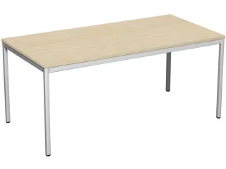 Bureau Hxbxd 720x1600x800mm Bladdecor Esdoorn Frame Ral7035 - 4