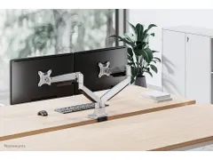 Neomounts NM-D750DSILVER Monitorarm 2 schermen - 10-32 inch - 1-9 kg/s