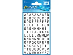 Avery Zweckform Etiketten cijfers letters A-Z 120 stuks zwart op wit