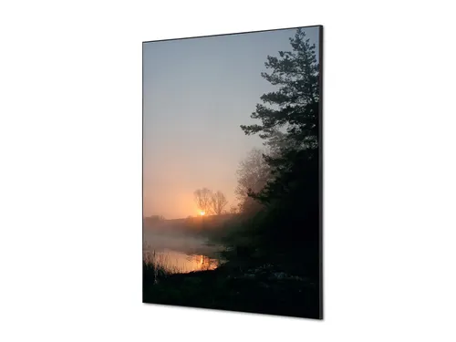 Wanddecoratie Textiel Set A1 Zonsopgang Bos