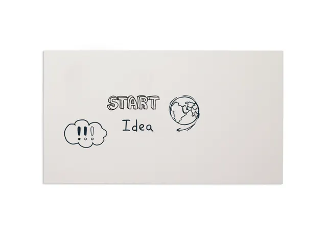 Whiteboard 98x198cm Zonder Rand Gelakt Staal Magnetisch